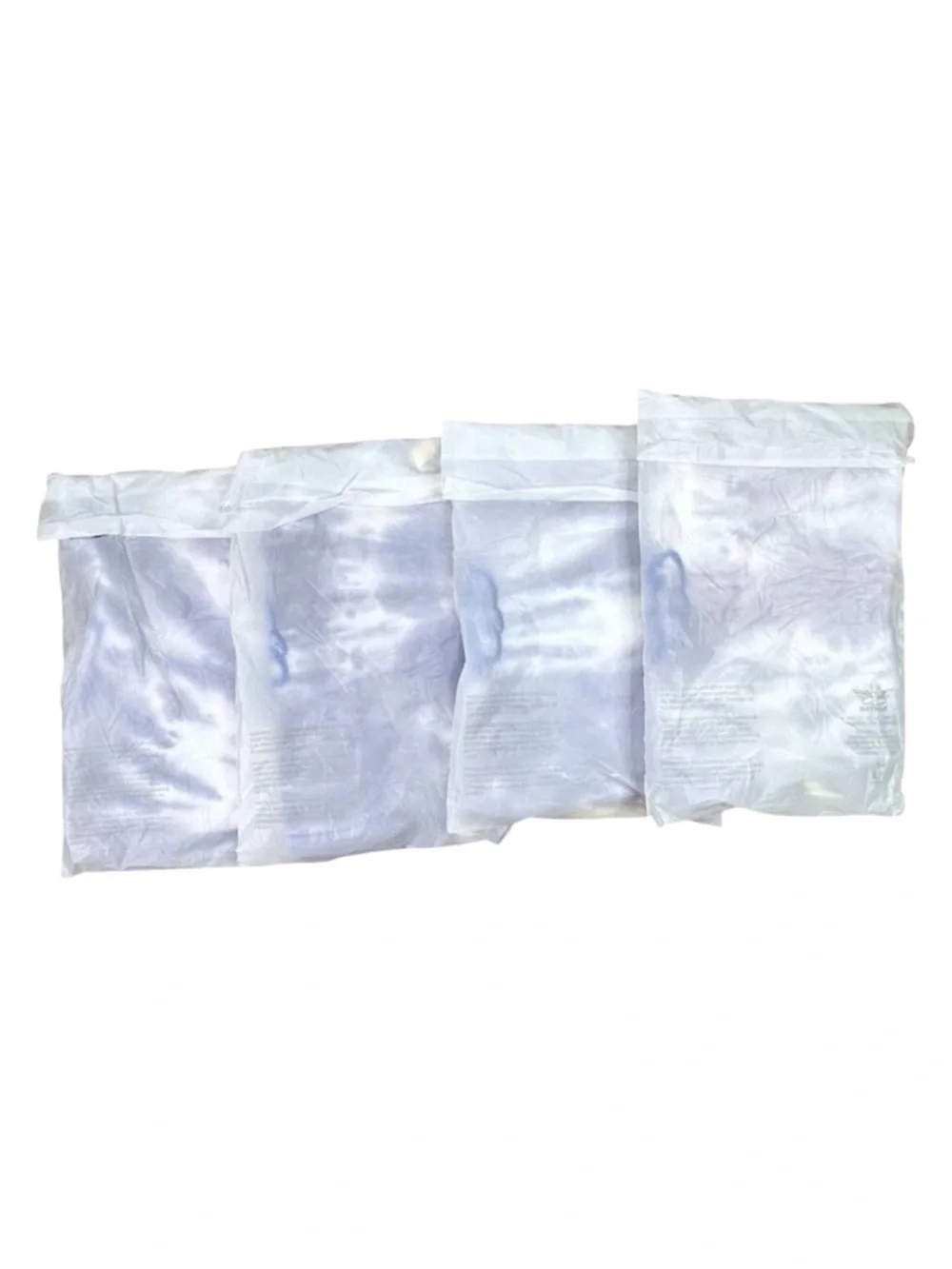 Boys Lie Tie Dye Drawstring Backpack / Purse - Set of FOUR Bags